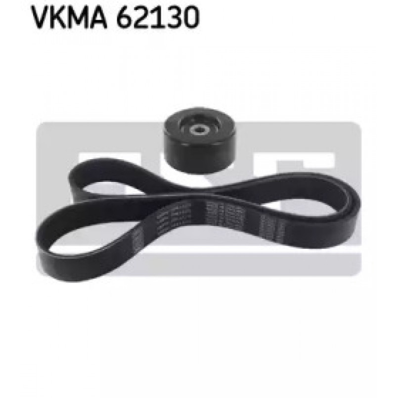 VKMA 62130 SKF Комплект доріжкового ремня (ролик, ремінь)
